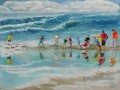 excursion aux james geddes plage Impressionnisme enfant